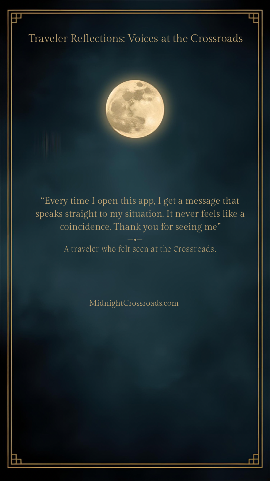 Traveler Reflection 111