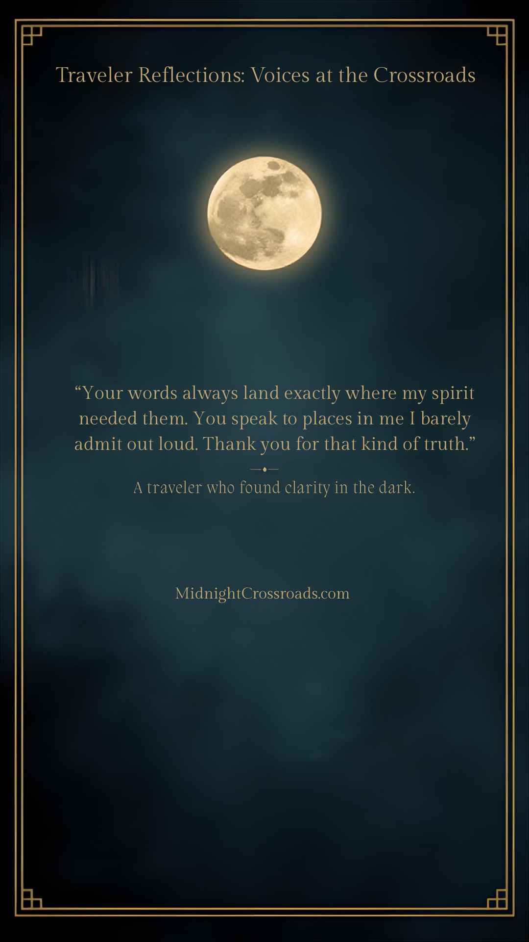 Traveler Reflection 333